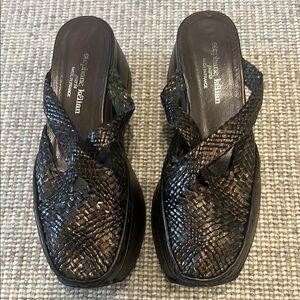 Stephane Kelian wedge Sandler.   Euro 4.5 US 6.5 barely worn “vintage” design.